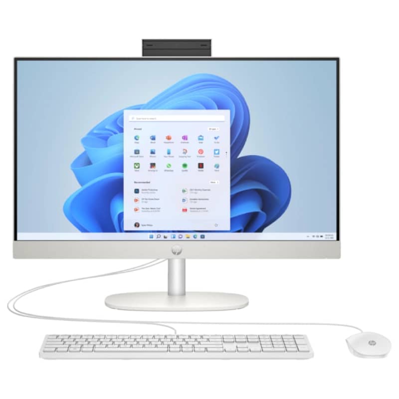 کامپیوتر آل این وان اچ پی ۲۴ اینچی مدل AIO 24-CR0011L i5 8GB 512GB SSD Intel Iris Xe Graphics
