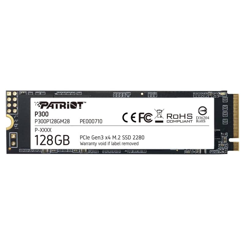 حافظه اس اس دی اینترنال پاتریوت مدل P300 ظرفیت 128 گیگابایت