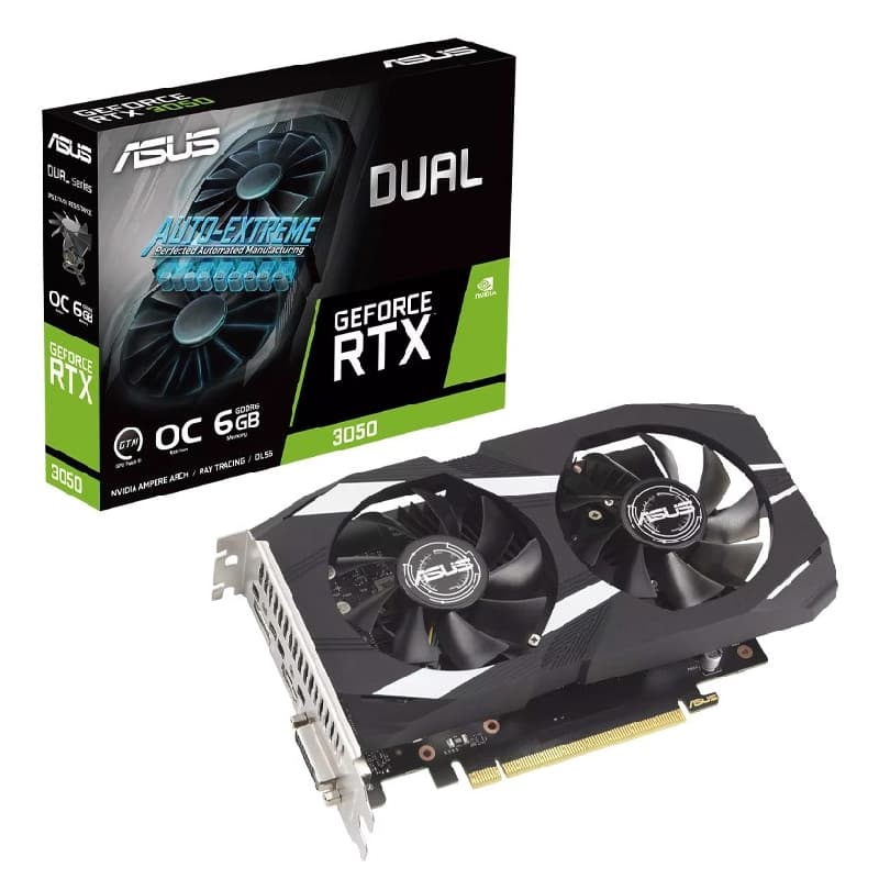 کارت گرافیک ایسوس مدل Dual GeForce RTX 3050 OC Edition 6GB GDDR6