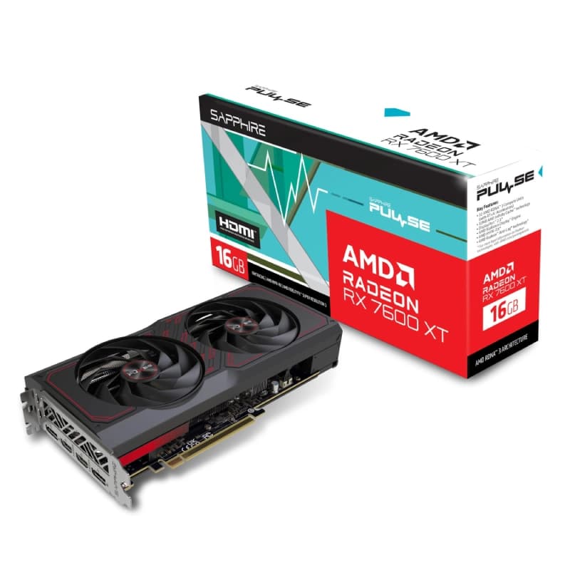 کارت گرافیک سافایر مدل RX 7600 XT Gaming OC Edition 16GB GDDR6