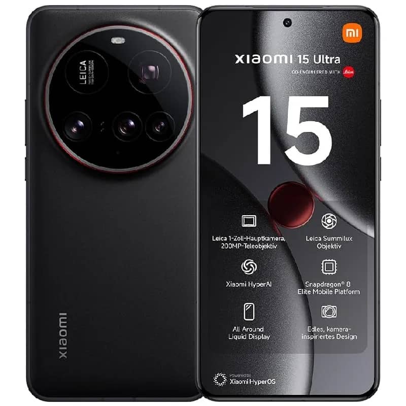 گوشی موبایل شیائومی مدل Xiaomi 15 Ultra 5G دو سیم کارت ظرفیت 512 گیگابایت رم 16 گیگابایت