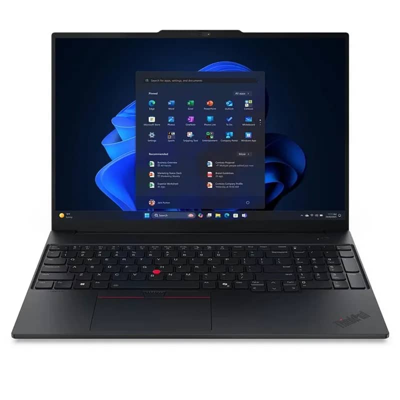 لپ تاپ 16 اینچی لنوو مدل ThinkPad E16 Gen 3 Core Ultra 5-225U 8GB 512GB SSD Intel Arc