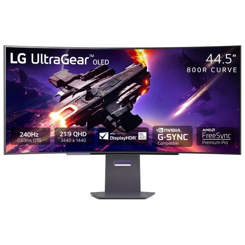 مانیتور 45 اینچی ال جی مدل 45GS95QE-B