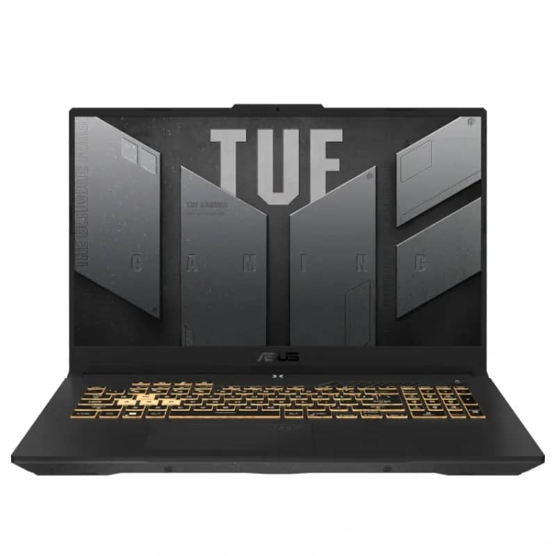 لپ تاپ 17 اینچی ایسوس مدل TUF F17 FX707VJ Core 5 16GB 512GB SSD 6GB RTX 3050