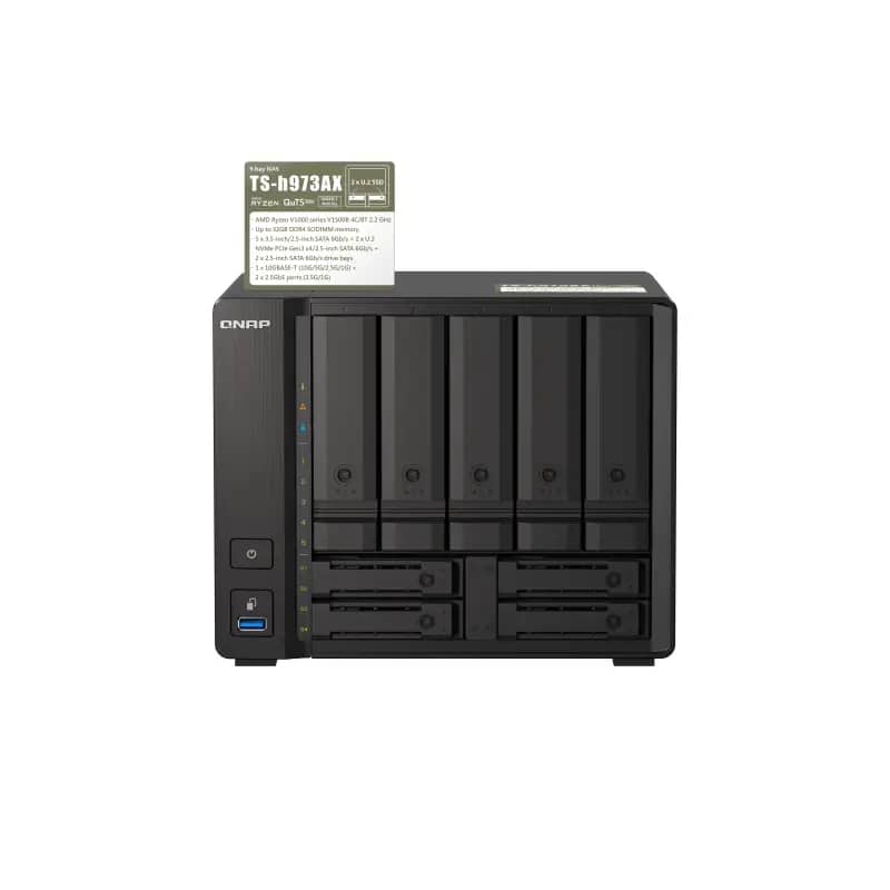 ذخیره ساز تحت شبکه کیونپ مدل TS-h973AX-8G