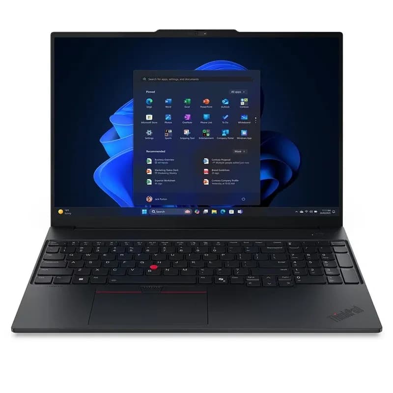 لپ تاپ 16 اینچی لنوو مدل ThinkPad E16 Gen 3 Core Ultra 7 16GB 512GB SSD Intel Arc