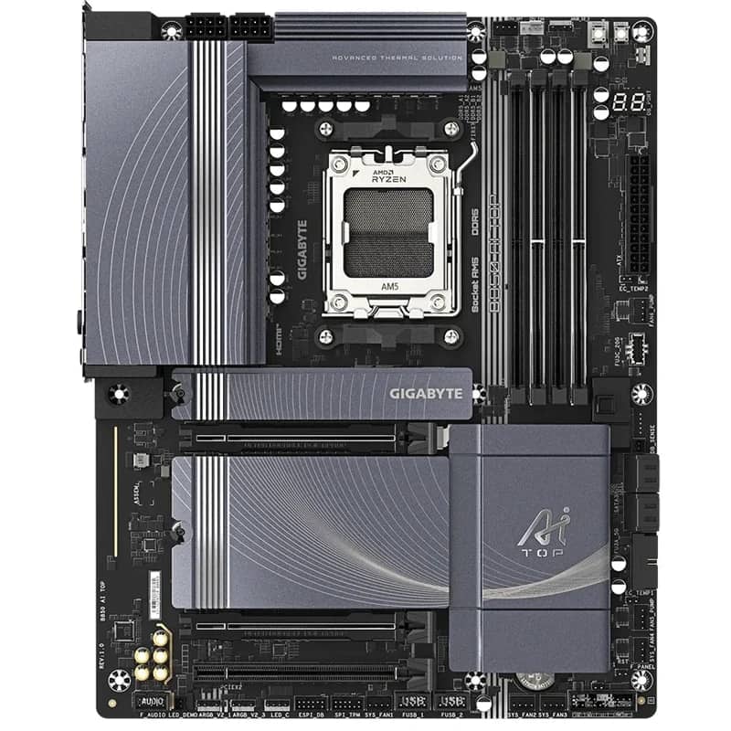 مادربرد گیگابایت مدل B850 AI TOP WIFI7 ICE DDR5