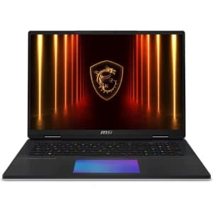 لپ تاپ 18 اینچی ام اس آی مدل Titan 18 HX AI A2XW Core Ultra 9-285HX 64GB 6TB SSD 24GB RTX 5090