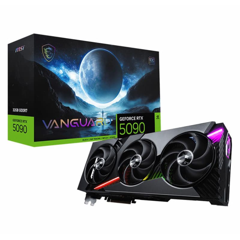 MSI RTX 5090 32G VANGUARD SOC LAUNCH EDITION Graphics Card