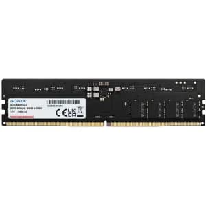 رم کامپیوتر ای دیتا مدل Premier DDR5 ظرفیت 16 گیگابایت (1×16GB) فرکانس 5600MHz تایمینگ CL46