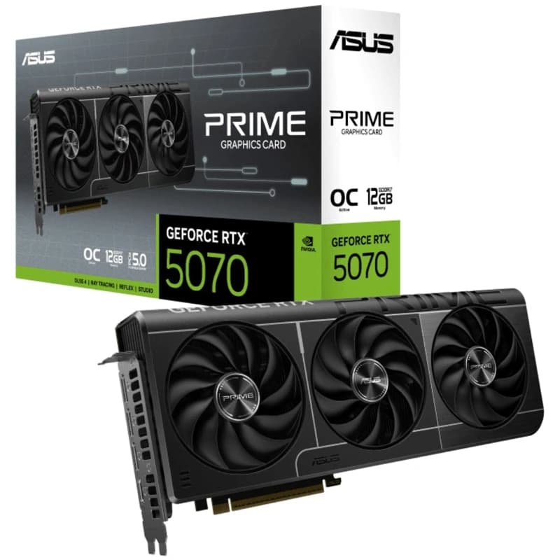 کارت گرافیک ایسوس مدل GeForce RTX 5070 12GB GDDR7
