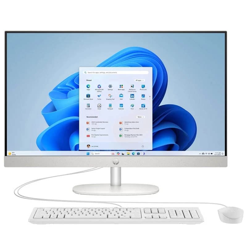 کامپیوتر آل این وان 27 اینچی اچ پی مدل 27-CR2037NH Core Ultra 7 255U 16GB 512GB SSD Intel لمسی