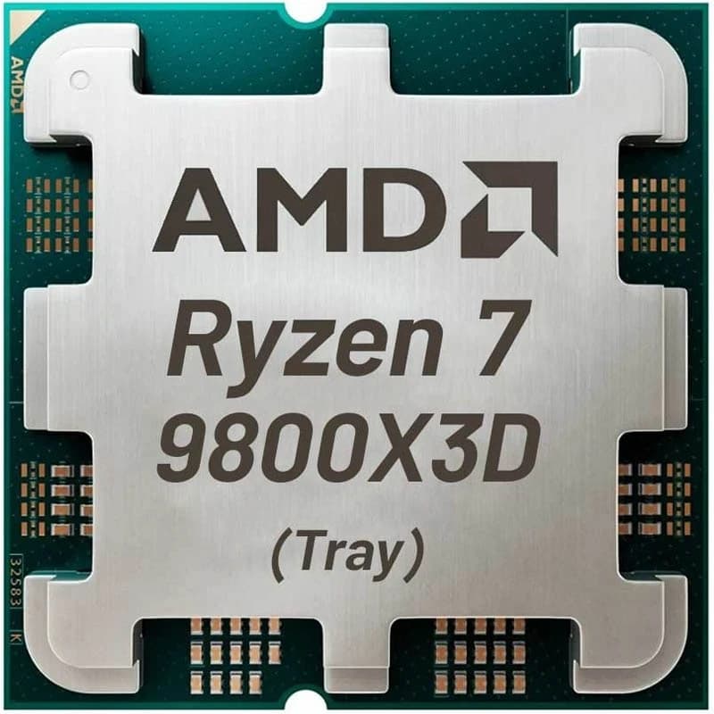 پردازنده ای ام دی مدل Ryzen 7 9800X3D Tray
