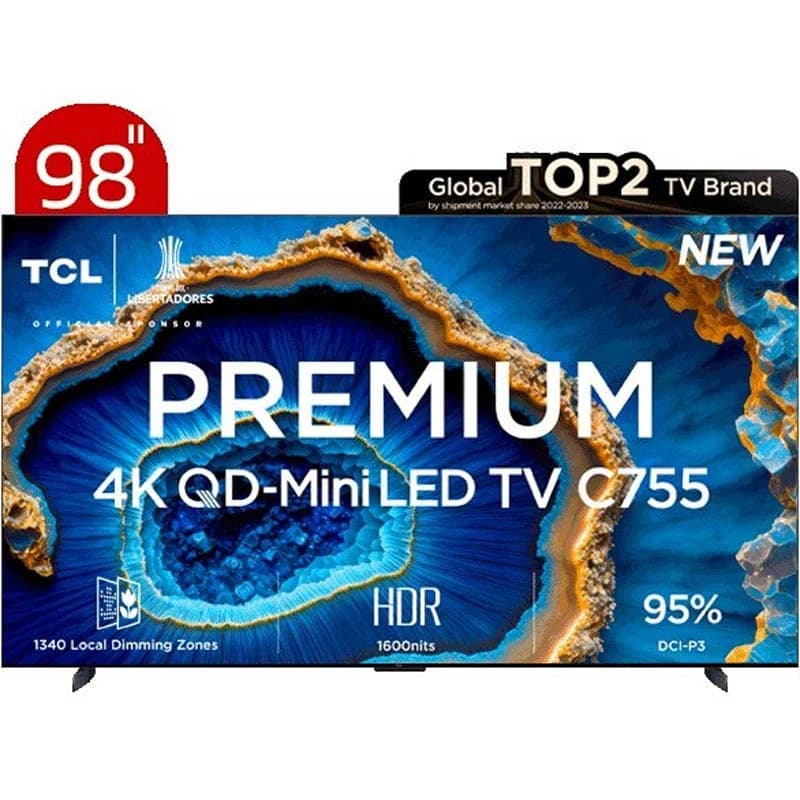 تلویزیون TCL C755 98 inch TV