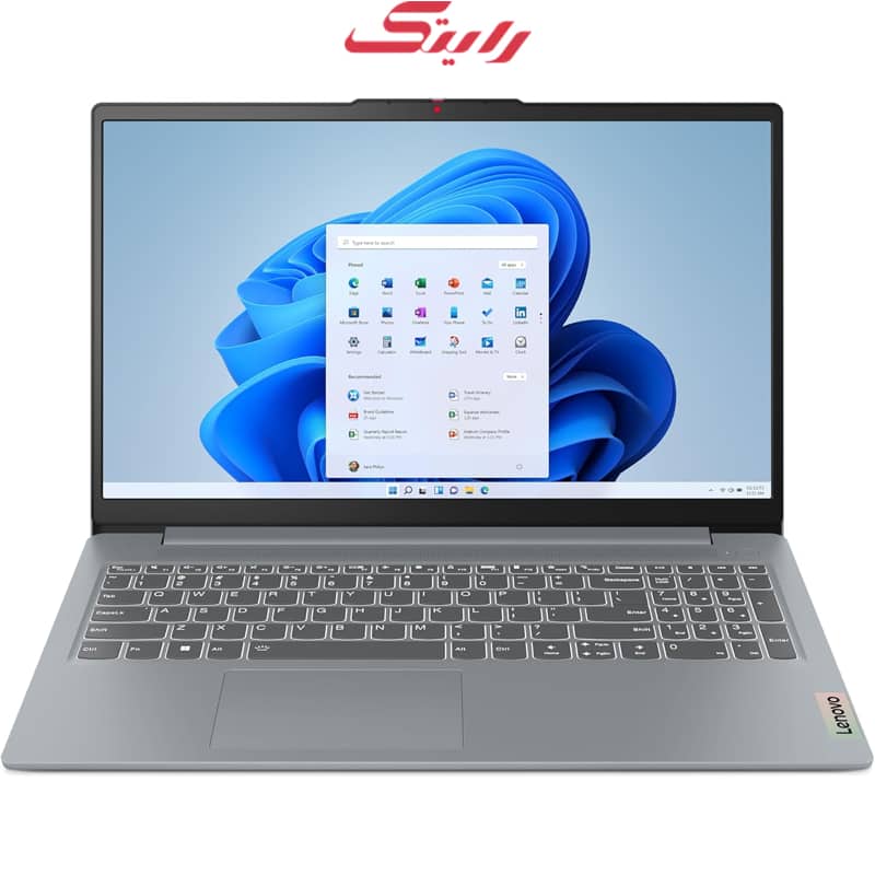 لپ تاپ IdeaPad Slim 3 15AMN8 Ryzen 3 30 8GB 512GB SSD AMD Radeon