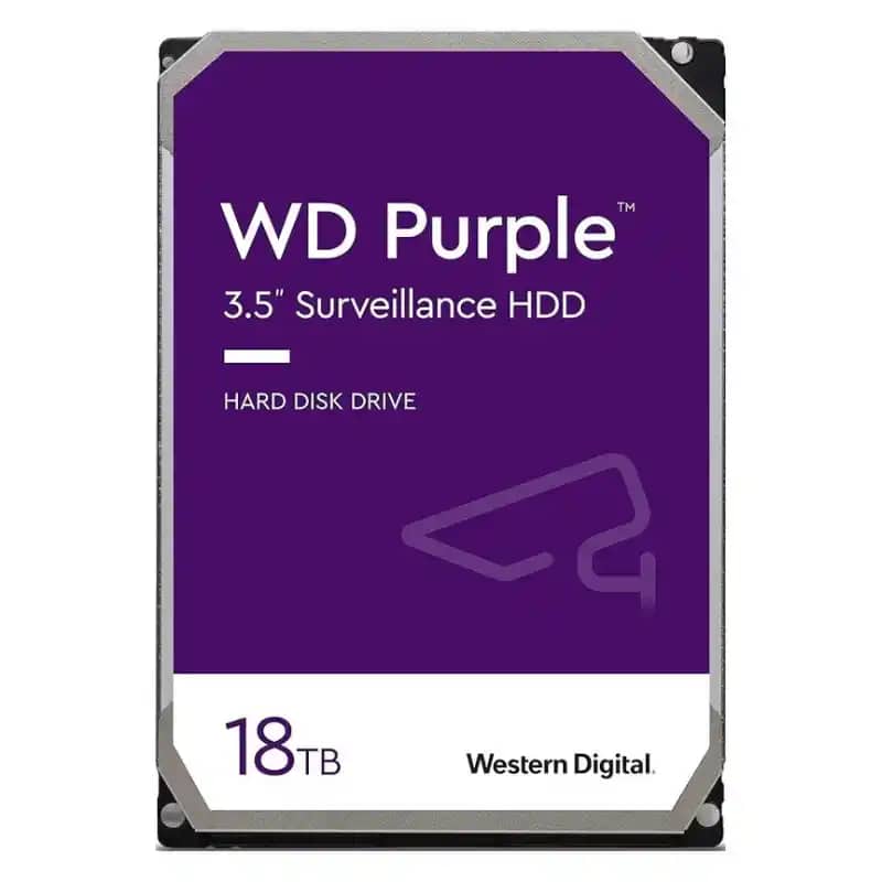 هارد دیسک اینترنال وسترن دیجیتال بنفش WD180PURZ 18TB