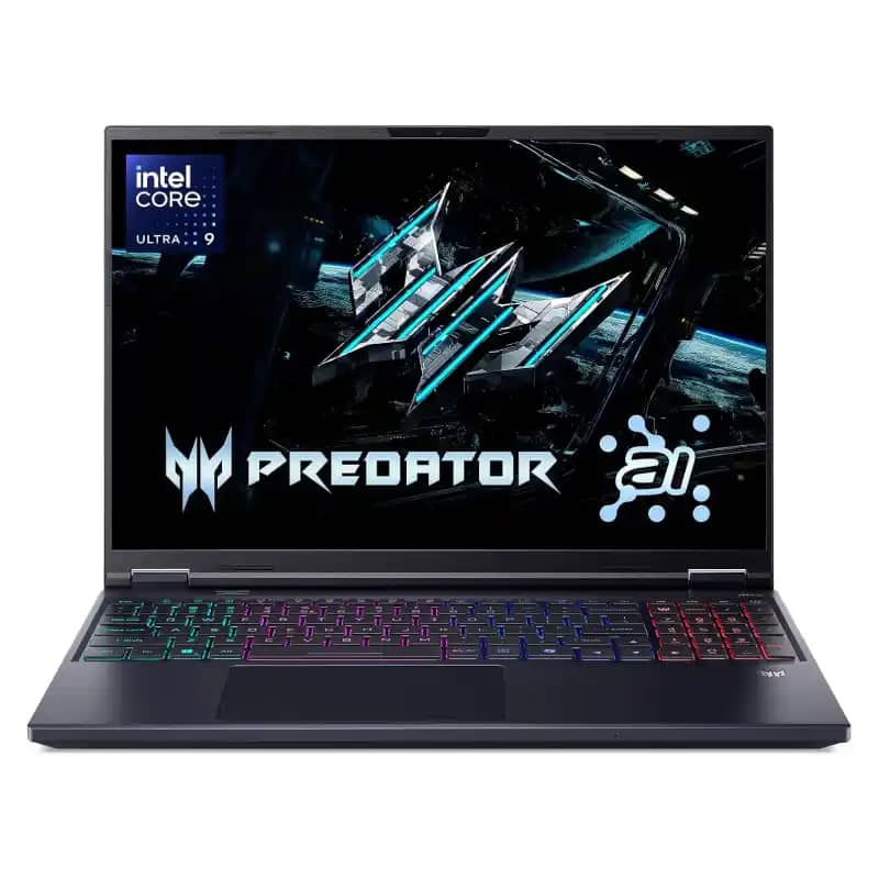 لپ تاپ 16 اینچی ایسر مدل Predator Helios Neo 16 AI Core Ultra 9 275HX 16GB 1TB SSD 8GB RTX 5070