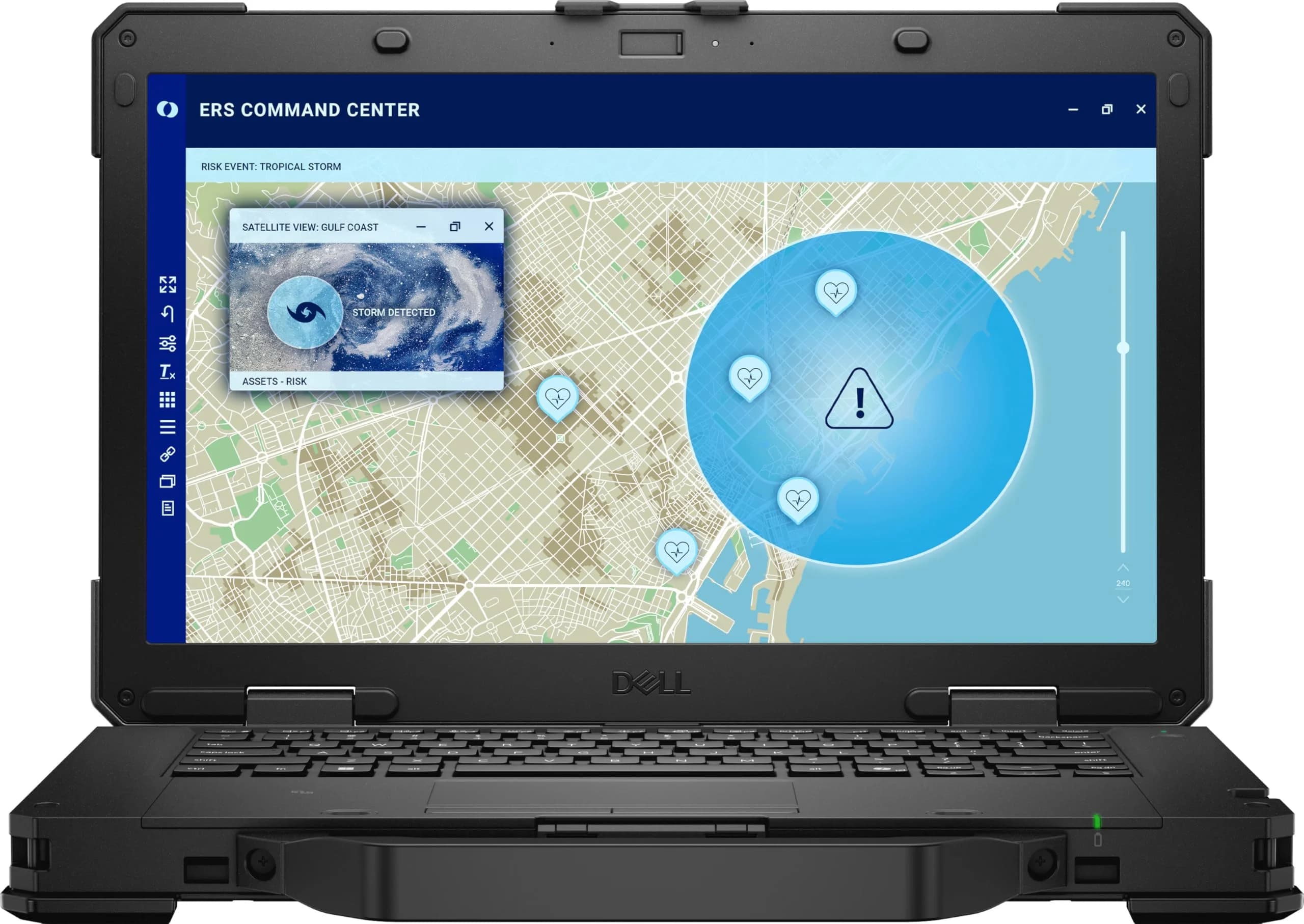 لپ تاپ 14 اینچی دل مدل Pro Rugged 14 Core Ultra 7 165U 16GB 1TB SSD Intel
