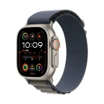 Apple Watch Ultra 2 Titanium Case with Alpine Loop Blue 1
