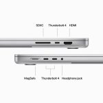 لپ تاپ 14.2 اینچی اپل مدل MacBook Pro MRX63 M3 18GB 512GB SSD