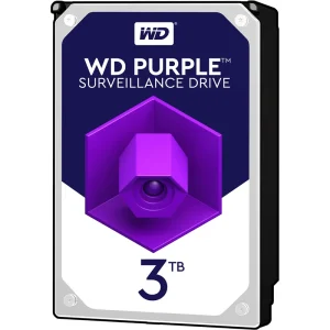 هارد دیسک اینترنال وسترن دیجیتال سری بنفش مدل WD40PURZ ظرفیت 3 ترابایت