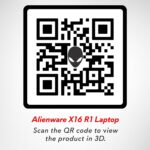 لپ تاپ 16 اینچی دل مدل Alienware X16 R1 i9 32GB 1TB SSD 12GB RTX4080