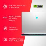 لپ تاپ 16 اینچی دل مدل Alienware X16 R1 i9 32GB 1TB SSD 12GB RTX4080