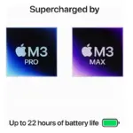 لپ تاپ 16 اینچی اپل مدل MacBook Pro M3 Max Chip 2023 64GB 2TB SSD