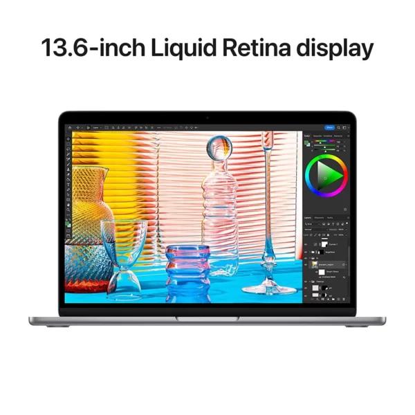 لپ تاپ 13.6 اینچی اپل مدل MacBook Air MLXX3 2022 M2 8GB 512GB SSD - Image 2