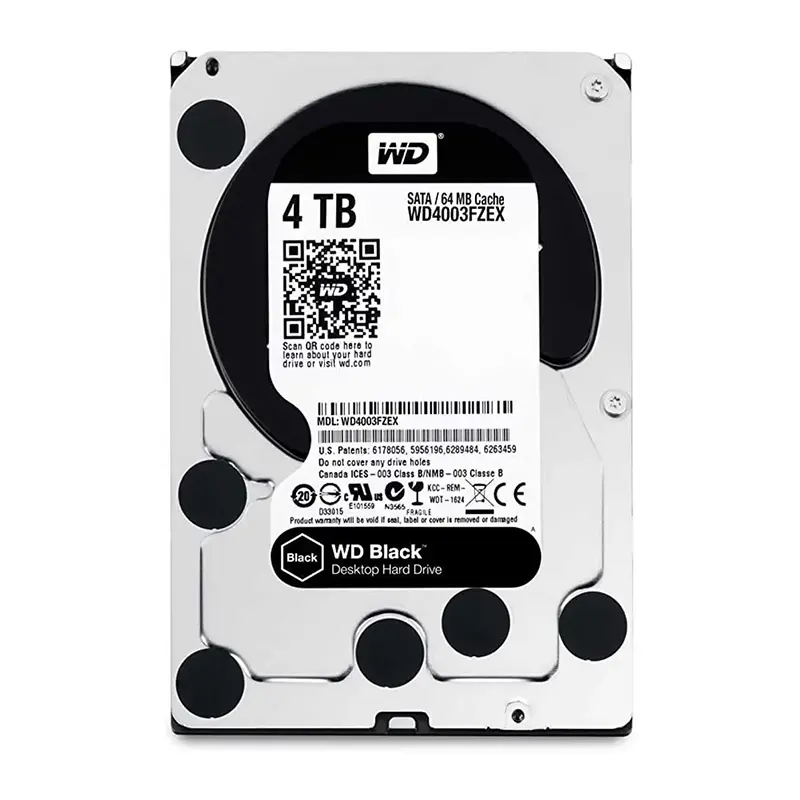 4TB WD BLACK