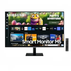 مانیتور اسمارت 32 اینچی سامسونگ مدل SAMSUNG 32" Smart Monitor M5LS32CM500EMXUE