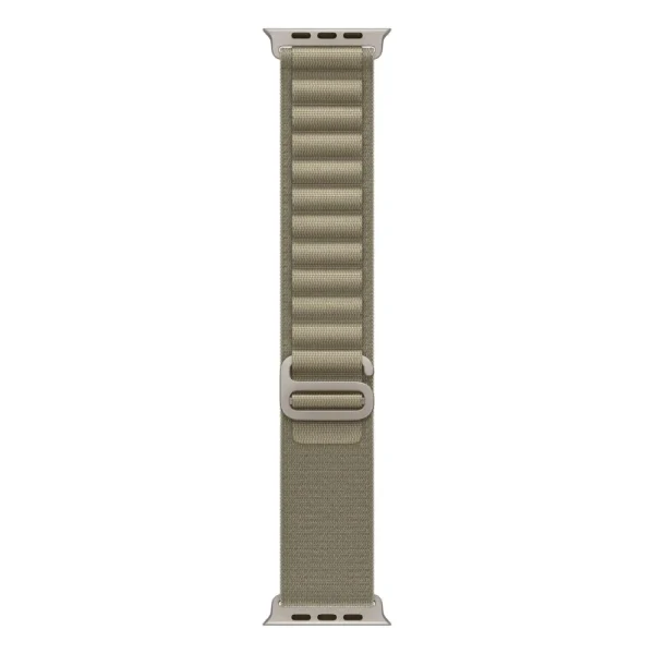 Apple Watch Ultra 2 Titanium Case with Alpine Loop olive