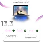 لپ تاپ 13.3 اینچی اپل مدل MacBook Air MGN63 8GB 256GB SSD