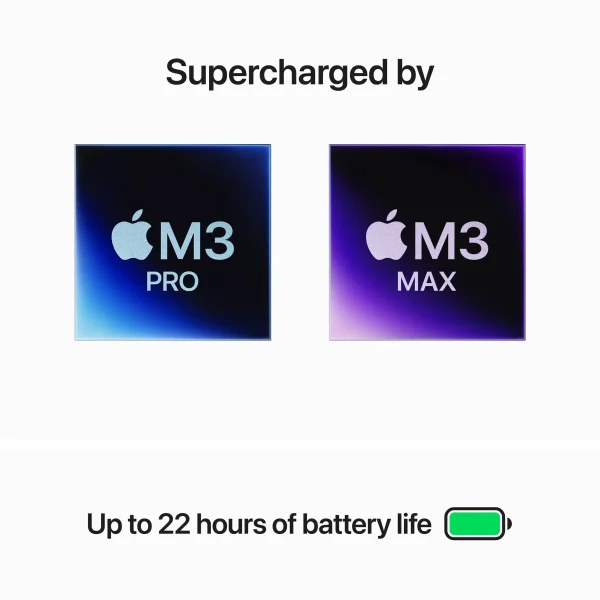 لپ تاپ 16 اینچی اپل مدل MacBook Pro MRW23 M3 36GB 512GB SSD