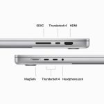 لپ تاپ 14.2 اینچی اپل مدل MacBook Pro MR7K3 M3 8GB 1TB SSD