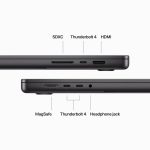 لپ تاپ 14.2 اینچی اپل مدل MacBook Pro MRX33 M3 18GB 512GB SSD