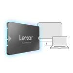 حافظه اس اس دی لکسار مدل Lexar NS100 SSD Drive ظرفیت 512گیگابایت