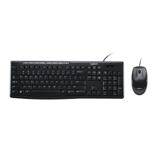 کیبورد و موس بیسیم لاجیتک مدل Mk200