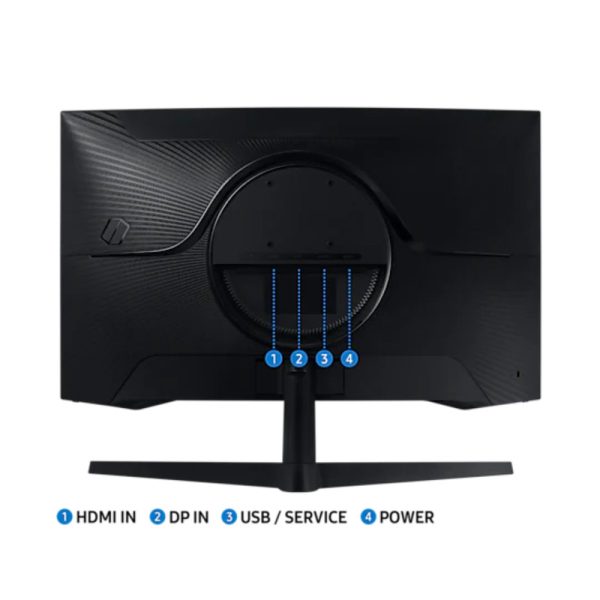 مانیتور منحنی گیمینگ 27 اینچی سامسونگ مدل SAMSUNG LC27G55TQWMXUE