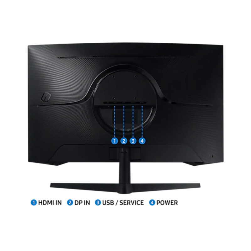 مانیتور گیمینگ 27 اینچی سامسونگ مدل SAMSUNG LC32G55TQBM