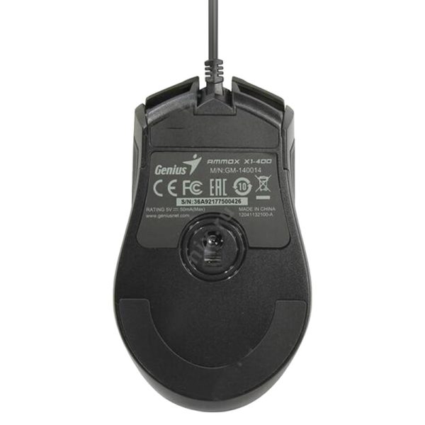 موس گیمینگ جنیوس مدل Ammox X1 400