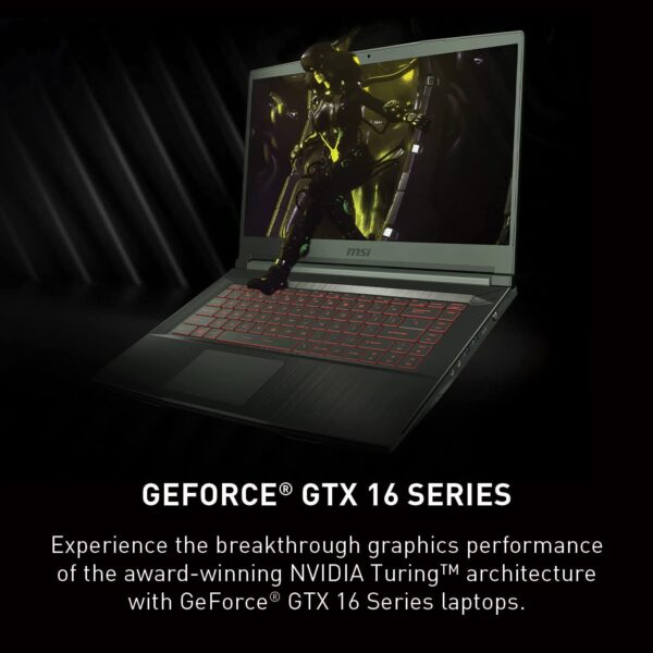 لپ تاپ 15.6 اینچی ام اس آی مدل GF63 i5 8GB 256GB SSD 4GB GTX1650