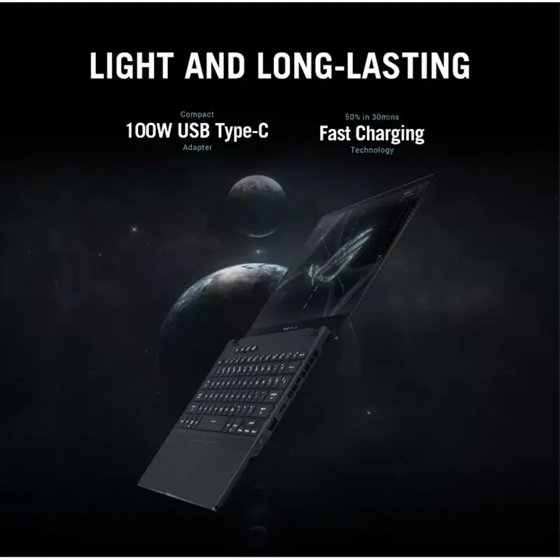 لپ تاپ 13.4 اینچی ایسوس مدل ROG Flow X13 GV301RA R7 16GB 1TB SSD Intel