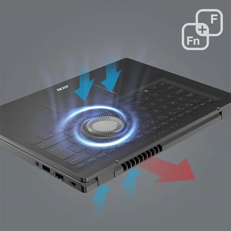 لپ تاپ 14 اینچی ایسر مدل Aspire 5 14 i5 8GB 512GB SSD Iris Xe