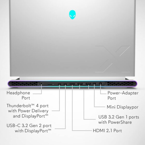 لپ تاپ 16 اینچی دل مدل Alienware X16 i9 32GB 2TB SSD 16GB RTX4090