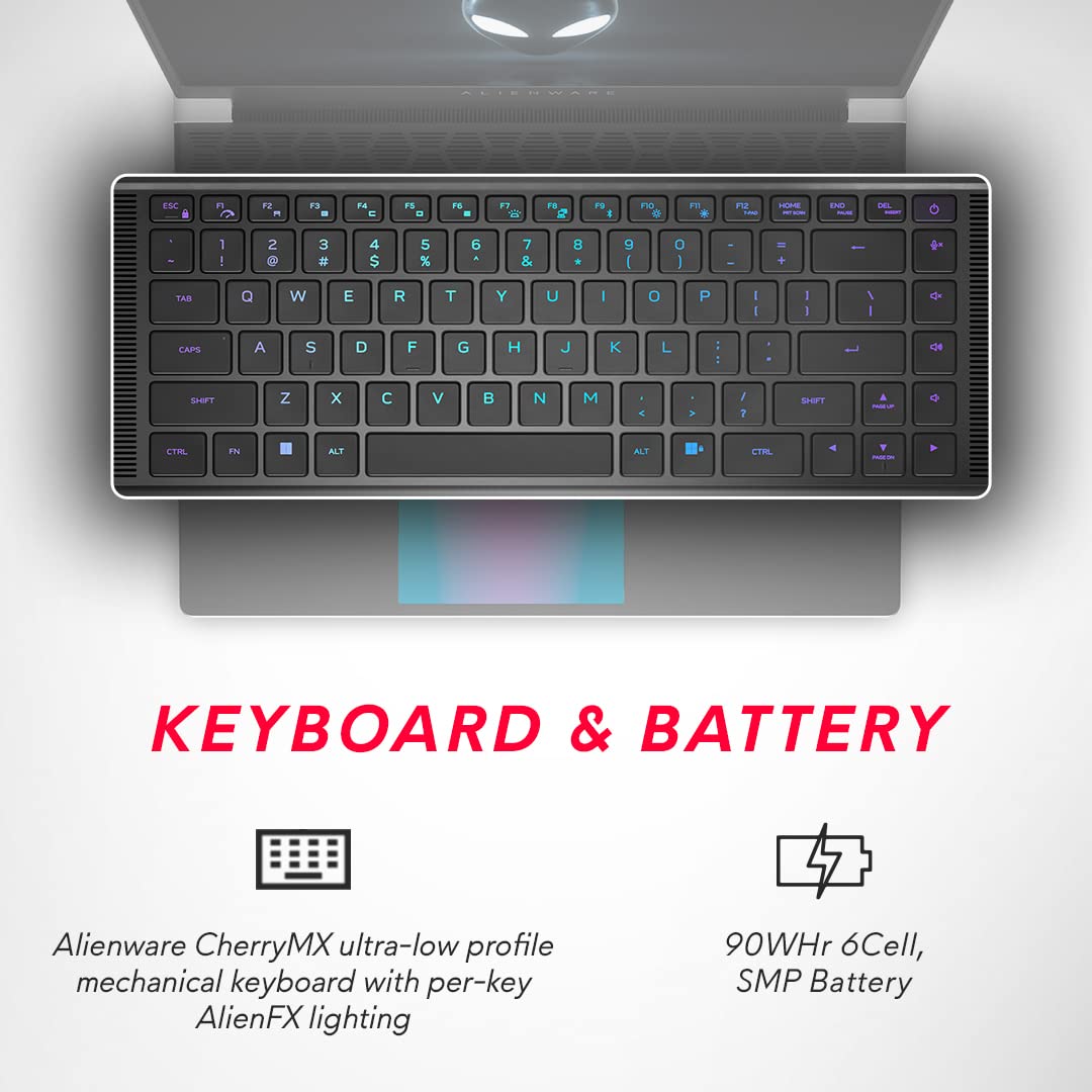 لپ تاپ 16 اینچی دل مدل Alienware X16 i9 32GB 2TB SSD 16GB RTX4090