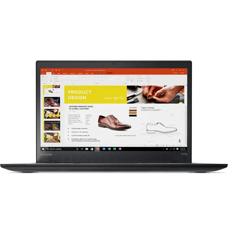 لپ تاپ 14 اینچی لنوو مدل Thinkpad T470s i7 8GB 256GB SSD INTEL - استوک