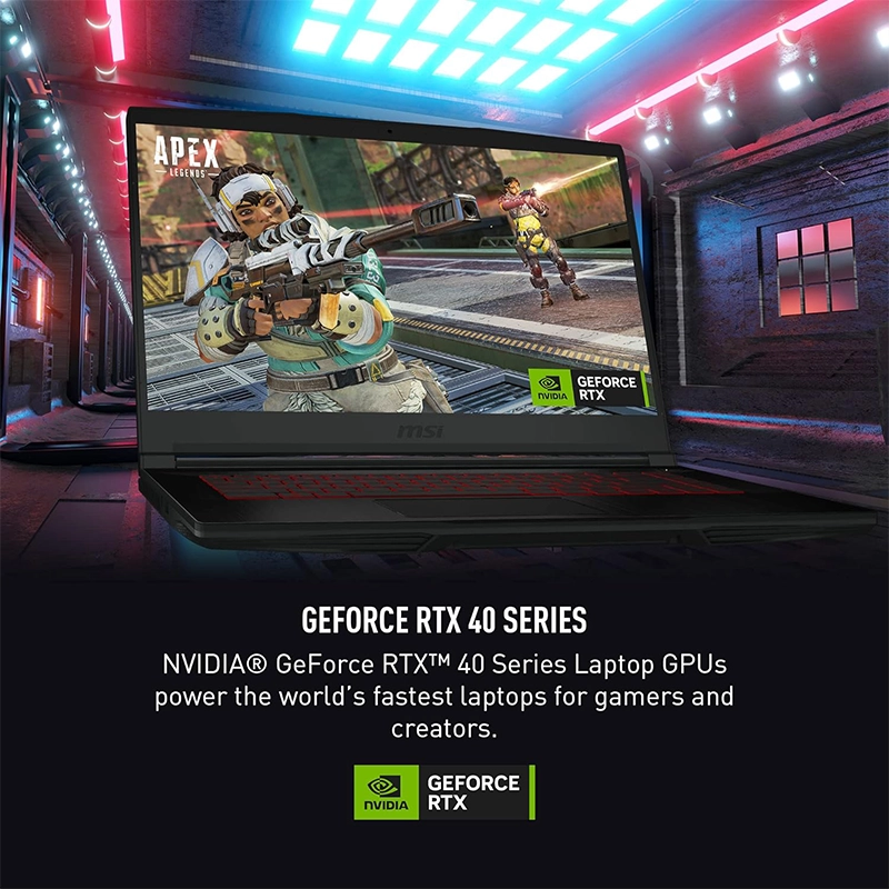 لپ تاپ 15.6 اینچی ام اس آی مدل GF63 i7 8GB 512GB SSD 4GB RTX3050