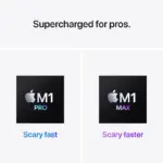 لپ تاپ 16 اینچی اپل مدل MacBook Pro M1 Max Chip 2021 64GB 4TB SSD
