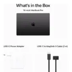 لپ تاپ 16.2 اینچی اپل مدل MacBook Pro A2991 M3 Max Chip 2023 48GB 1TB SSD